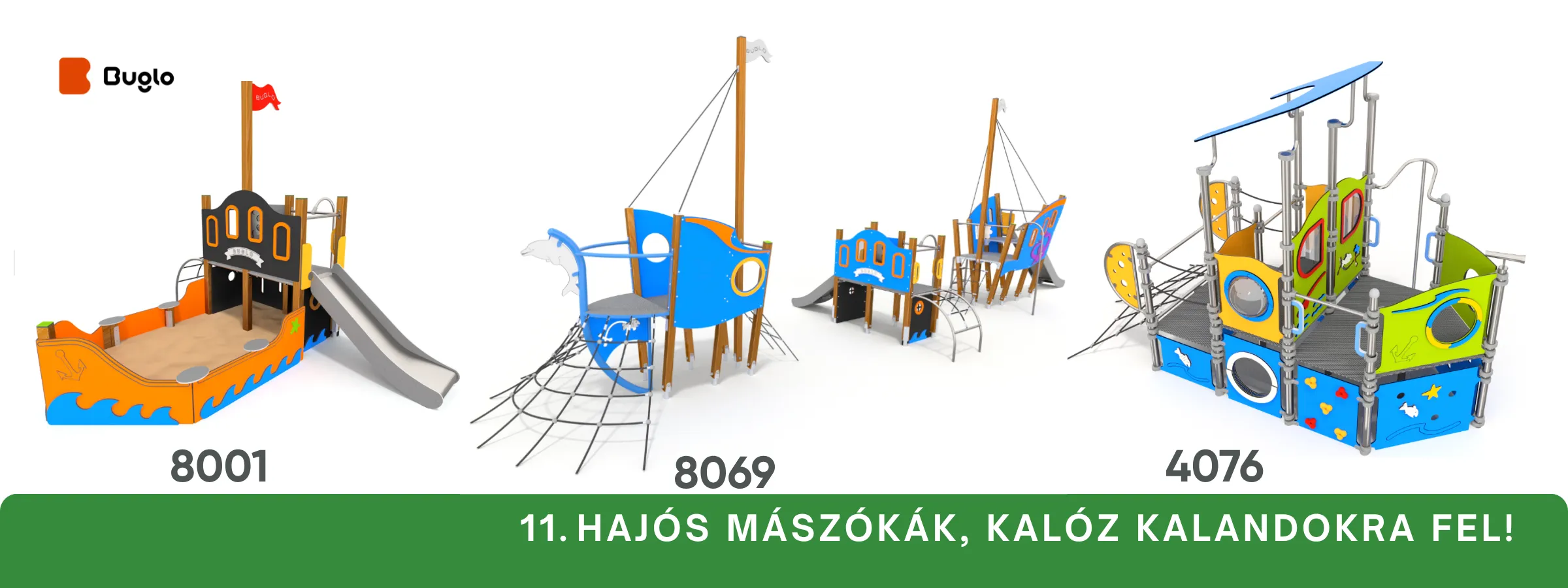 Hajós játszótéri csomagajánlat Bugló