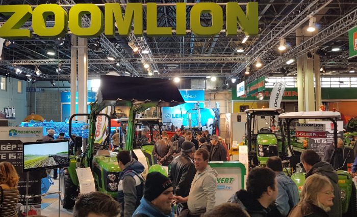 Nagy volt az érdeklődés a ZOOMLION-Chery traktorok iránt