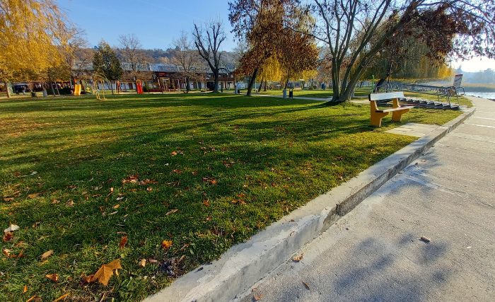 Automata öntözőrendszer tervezés a Föveny-strand zöldfelületeire