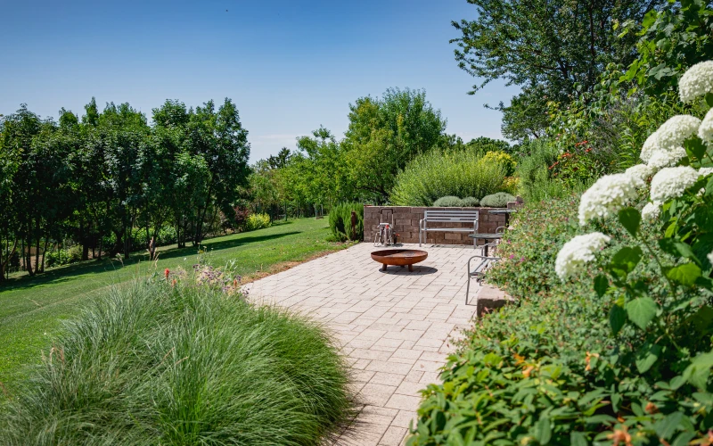 Kerttervezés és kivitelezés - robotfűnyíró-barát kert