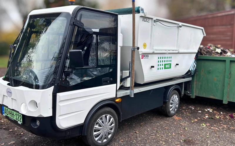 Esagono Gastone_elektromos kishaszonjármű