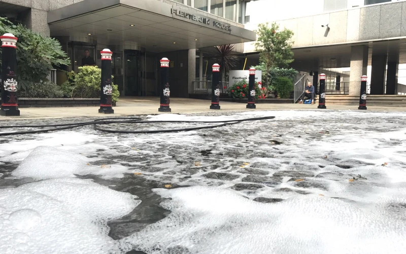 Foamstream működés közben és hatékonyság (10)