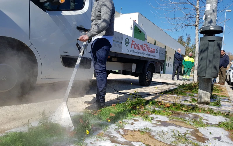 Foamstream működés közben és hatékonyság (34)