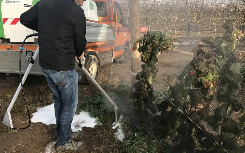 Foamstream működés közben és hatékonyság (1)