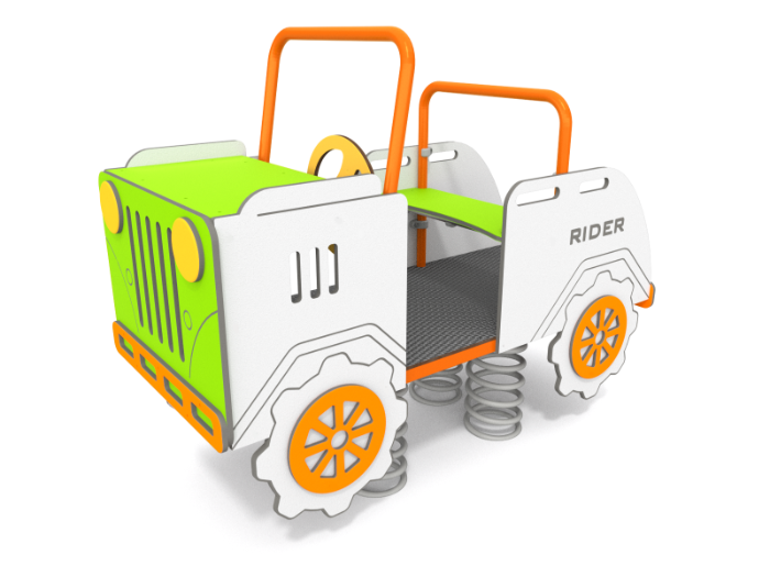 Rugós Játék Jeep - 4 személyes