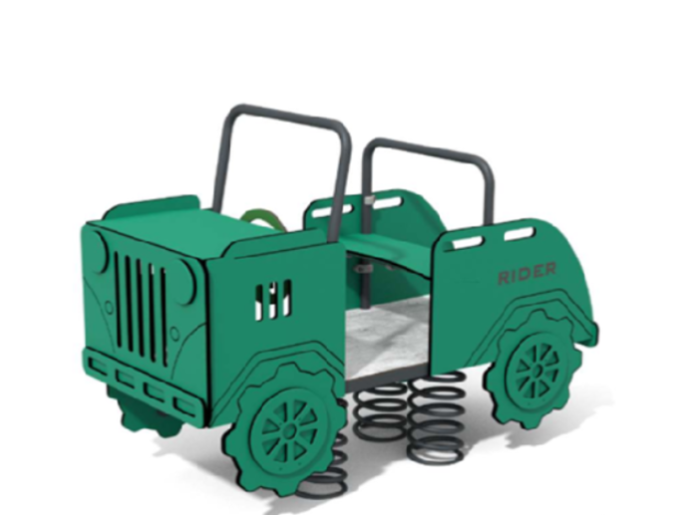 Rugós Játék Jeep - 4 személyes