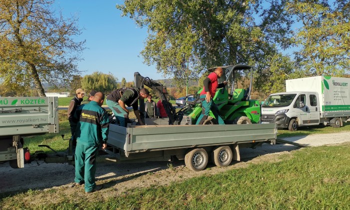 „Klímabarát közterületi fejlesztés Balatonfűzfőn”