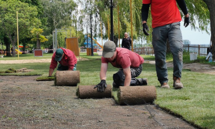 Csopak - Bővült, szépült a strand