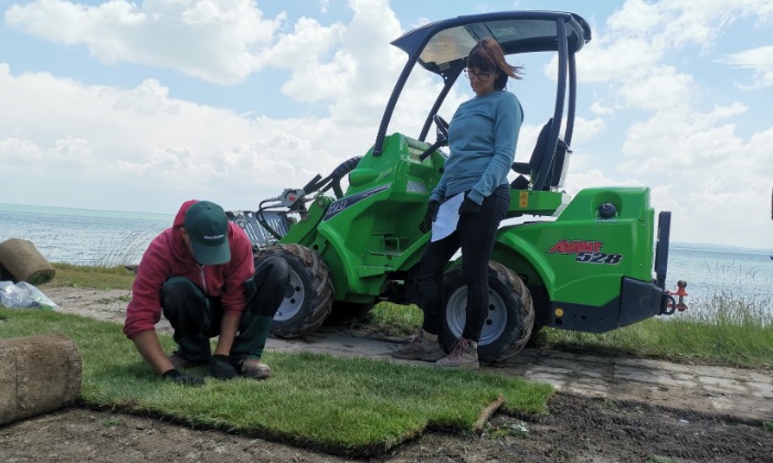 Csopak - Bővült, szépült a strand