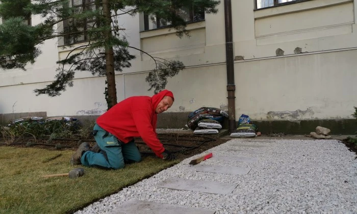 Veszprém, Megyeháza - Közösségi kert