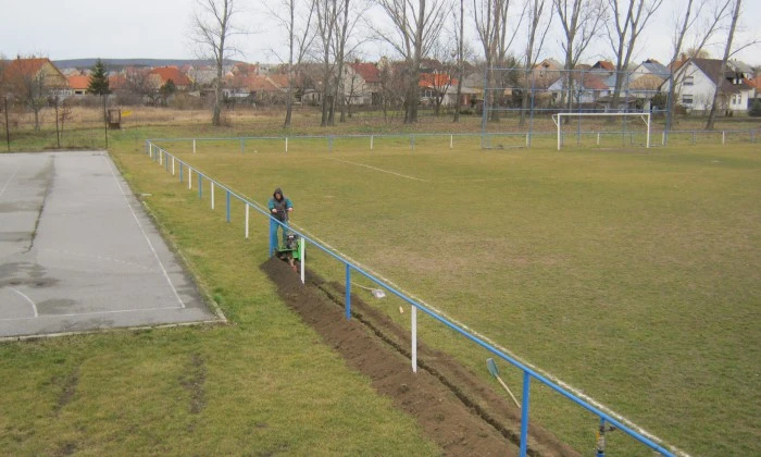 Gyulafirátót futballpálya - Öntözőrendszer építés_0
