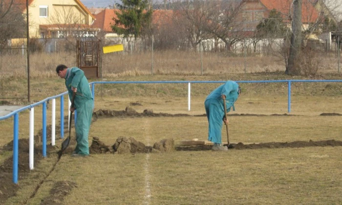 Gyulafirátót futballpálya - Öntözőrendszer építés_12