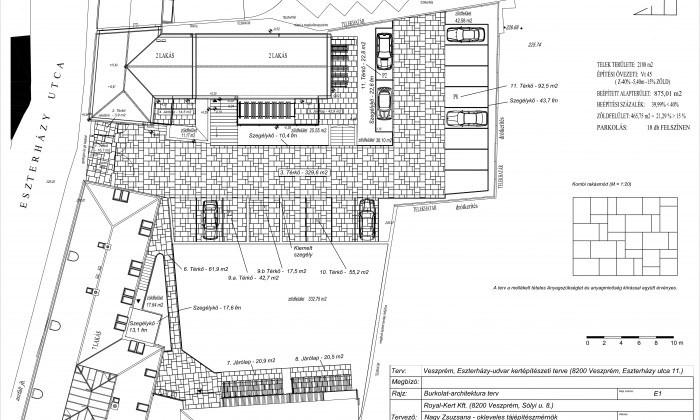 Veszprém, Eszterházy-udvar - Közösségi kert építése_0