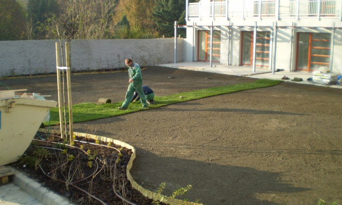 Veszprém, Eszterházy-udvar - Közösségi kert építése_14