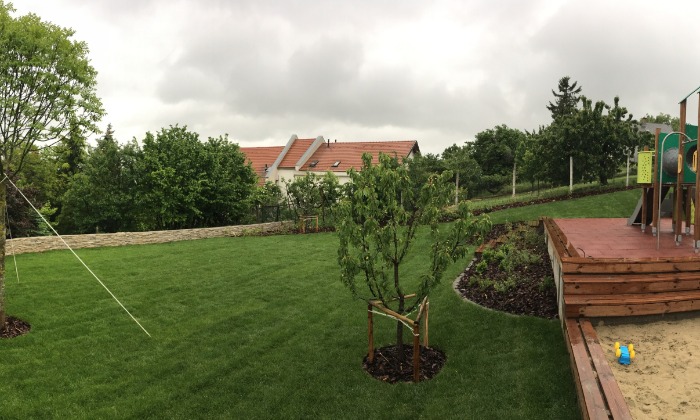 Budaörs - Lejtős, keskeny kert