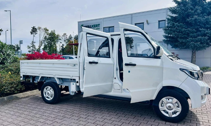 Victory E500, az öt személyes elektromos kisteherautó Szegeden!