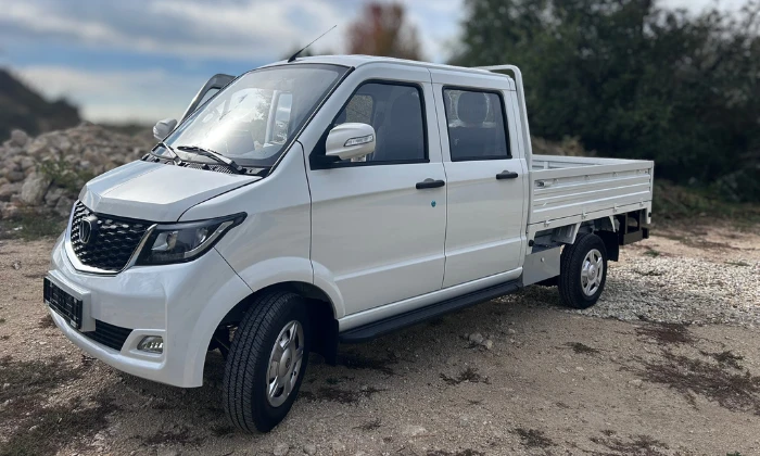 Victory E500, az öt személyes elektromos kisteherautó Mohácson!