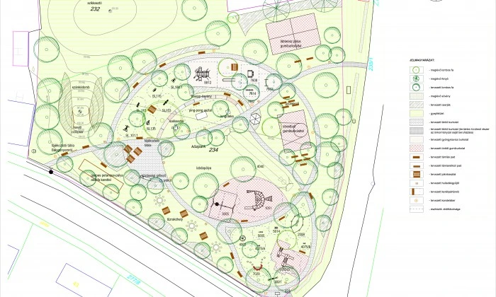 Balogunyom, Zrínyi utca - Családi pihenőpark tervezés