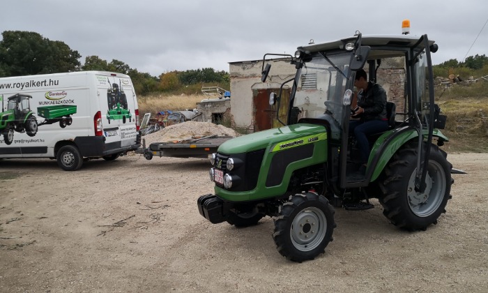Szentkirályszabadja, traktor