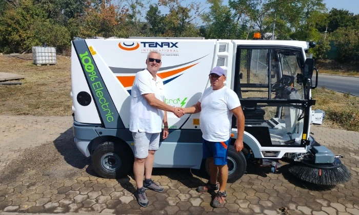 Tenax Electra 2.0 evos seprőgép átadás-Probio Zrt.