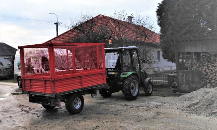 Csömödér, traktor és munkaeszköz