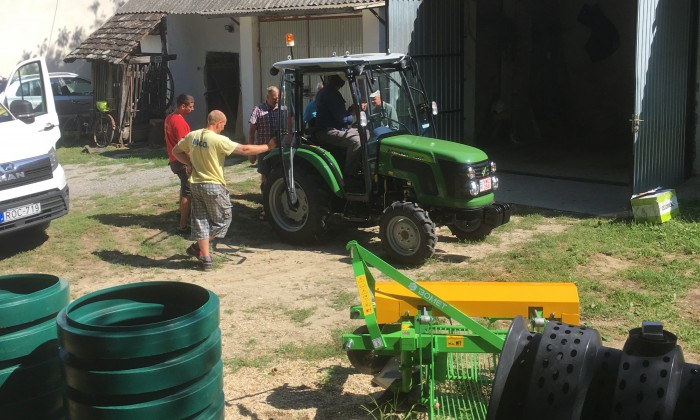 Nagyszékely, traktor