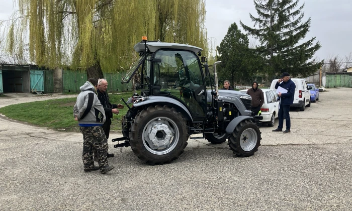 Fotrak ME504C traktor átadás-Kisbér
