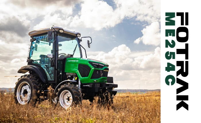 Kisméretű 25 LE traktor (ME254C)