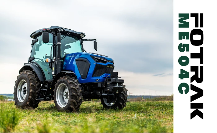 Kisméretű 50 LE traktor (ME504C)