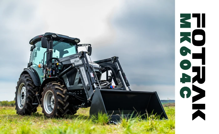 Nagyméretű 65 LE traktor (MK604C)