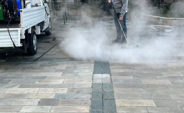 Foamstream vegyszermentes gyomirtó és tisztító - fertőtlenítő rendszer   